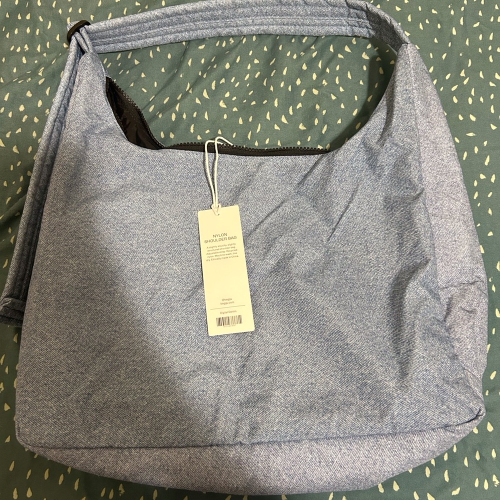 Baggu Shoulder Bag Digital Denim